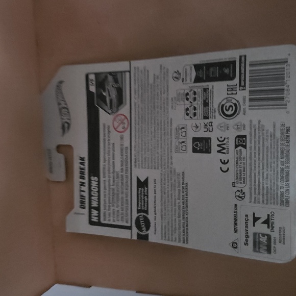 Mattel Hot Wheels Orange Driftin' Break Car - Picture 2 of 2